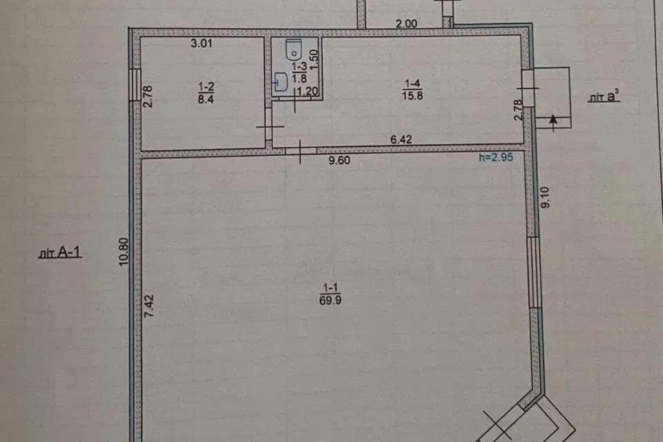 Продаётся торговое помещение, 101.5 м²