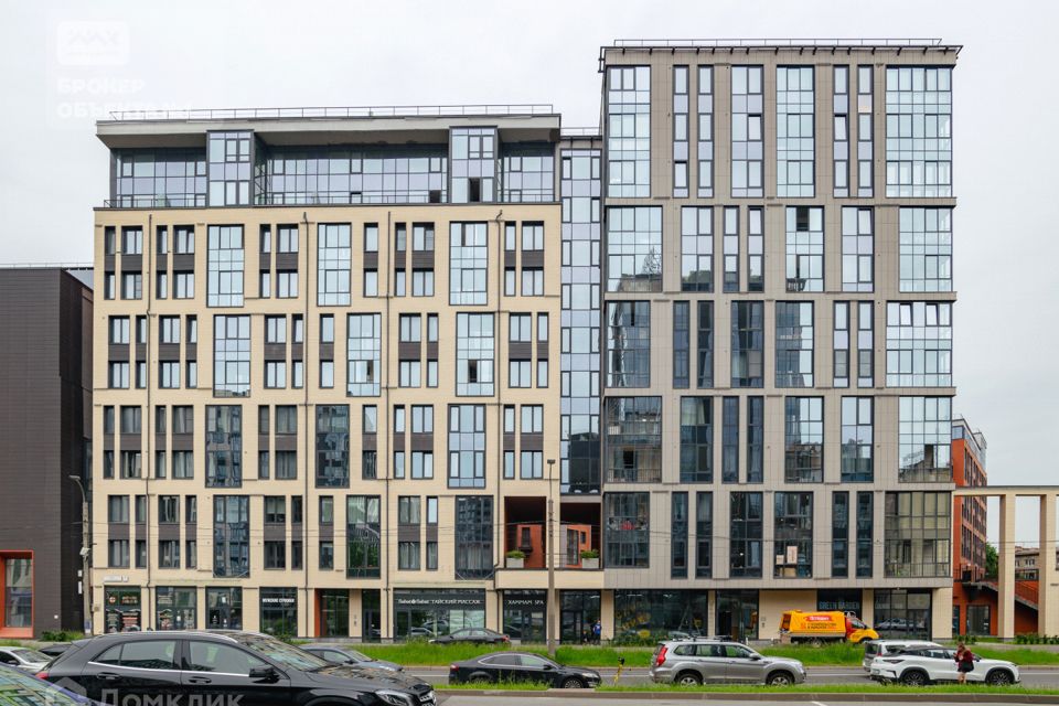 Продаётся 1-комнатная квартира, 52.4 м²