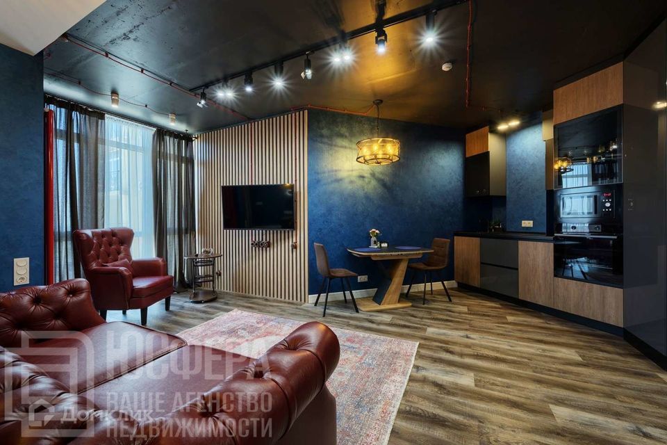 Продаётся 1-комнатная квартира, 46 м²