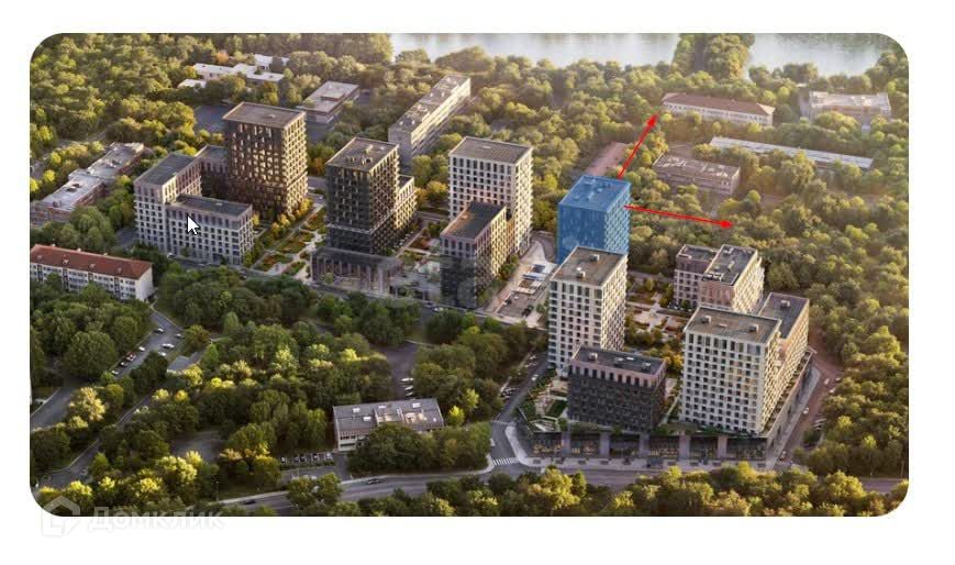 Продаётся 2-комнатная квартира, 54.2 м²