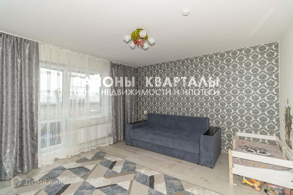 Продаётся 1-комнатная квартира, 40.6 м²