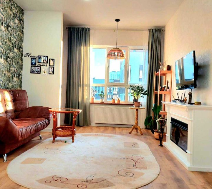 Продаётся 1-комнатная квартира, 50.7 м²