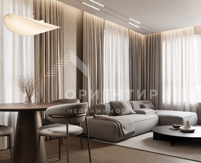 Продаётся 3-комнатная квартира, 117 м²
