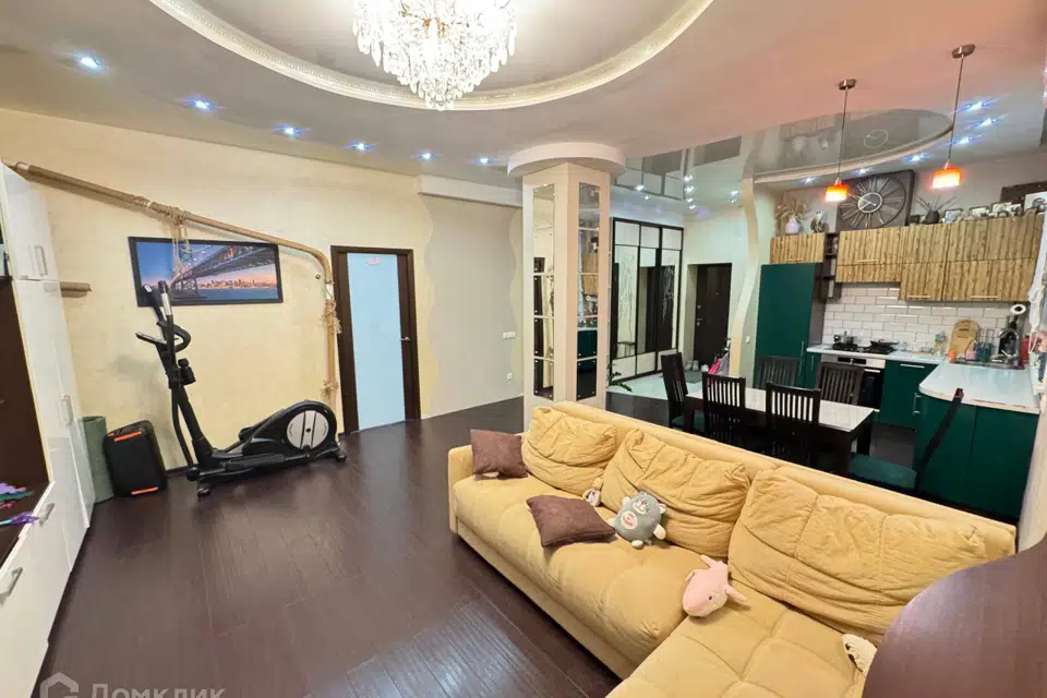 Продаётся 3-комнатная квартира, 73.8 м²