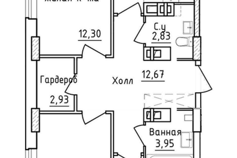 Продаётся 3-комнатная квартира, 78 м²
