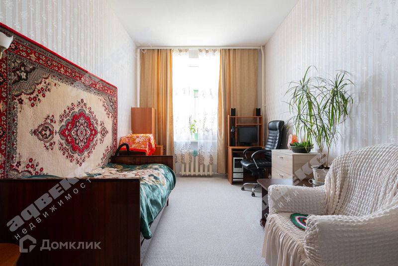 Продаётся комната в 3-комн. квартире, 17.5 м²