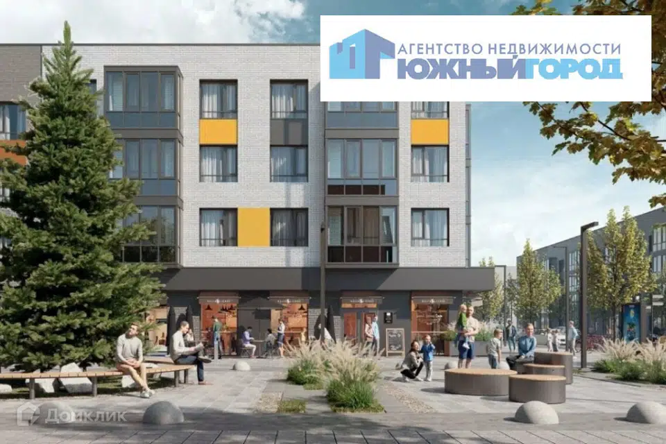 Продаётся 1-комнатная квартира, 35.93 м²