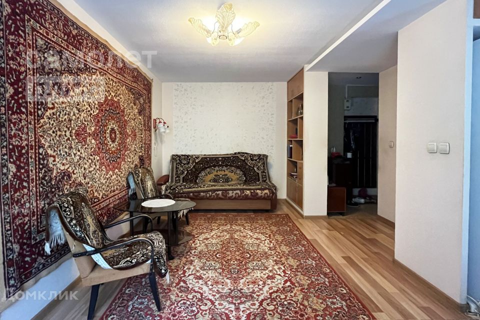 Продаётся 2-комнатная квартира, 43.6 м²