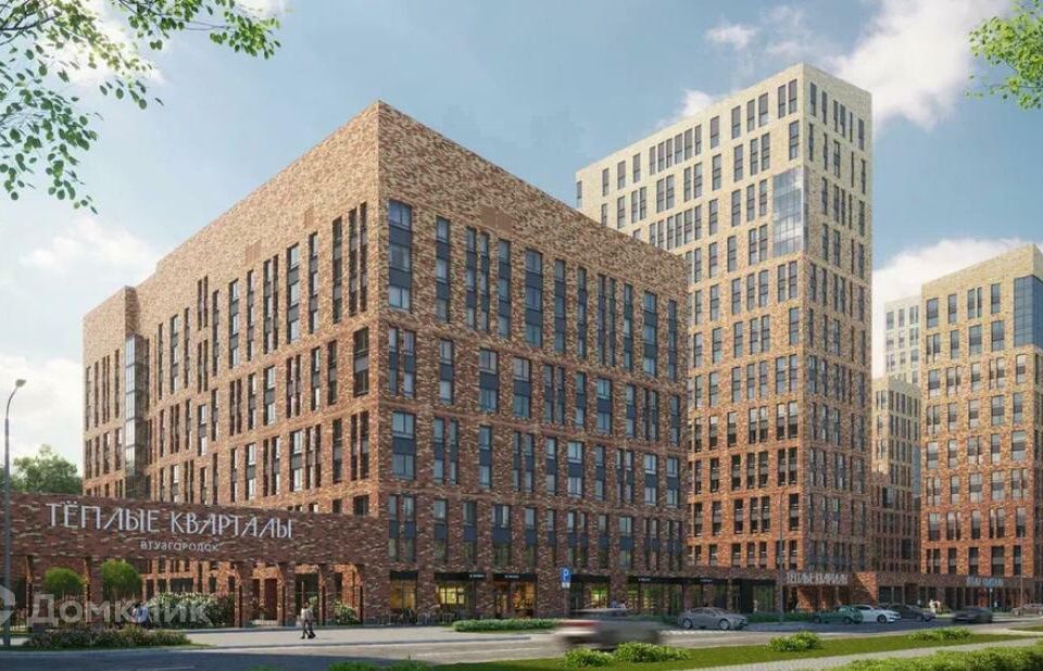 Продаётся 1-комнатная квартира, 44.29 м²