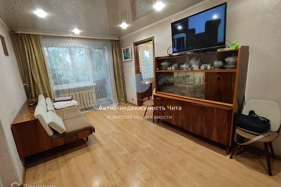 Продаётся 3-комнатная квартира, 54.8 м²