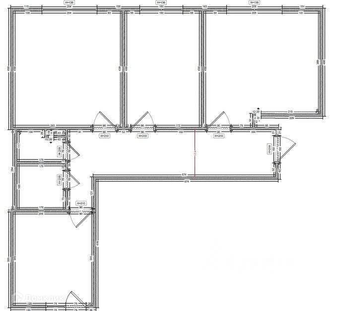 Продаётся 3-комнатная квартира, 76.5 м²