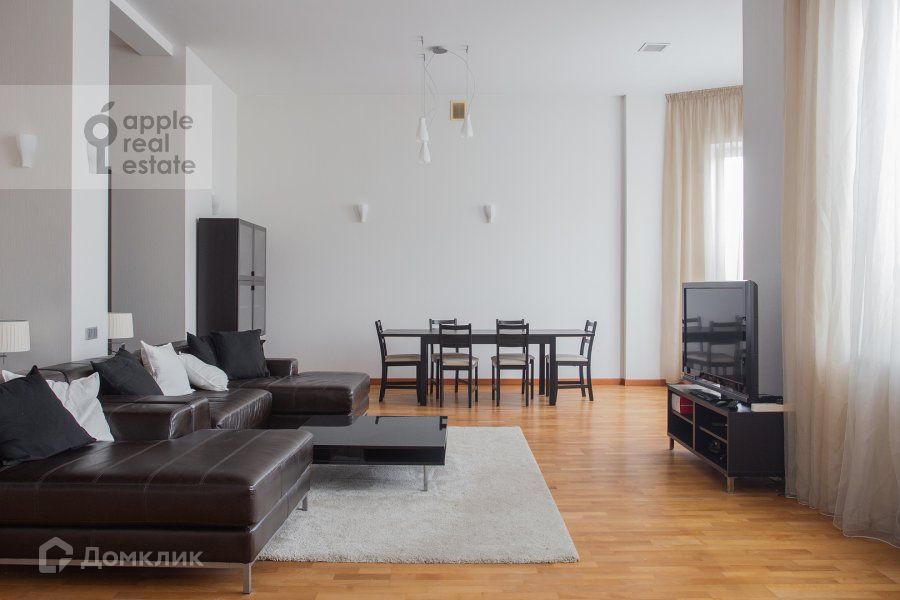 Сдаётся 3-комнатная квартира, 128 м²