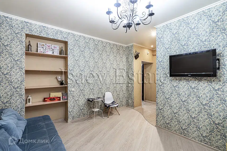 Продаётся 2-комнатная квартира, 35 м²