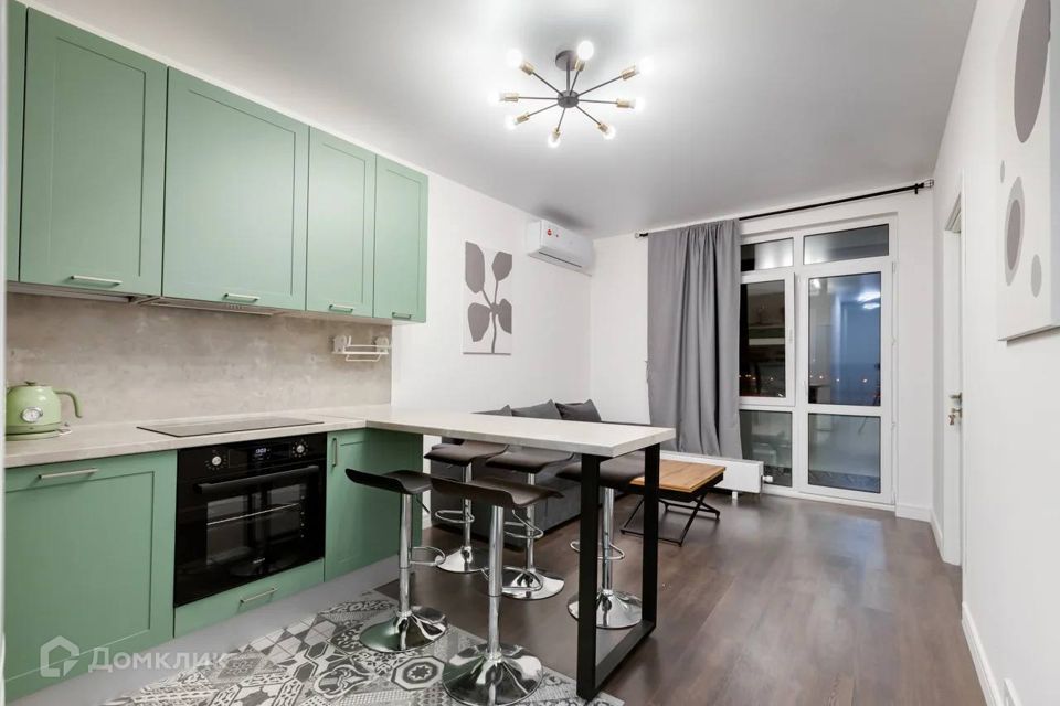 Продаётся 1-комнатная квартира, 40.7 м²