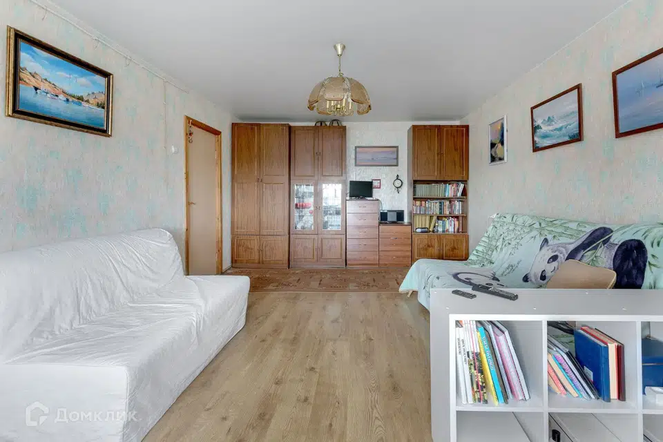 Продаётся 1-комнатная квартира, 37.1 м²