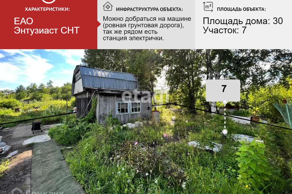 Купить Дачу В Снт Энтузиаст Еао
