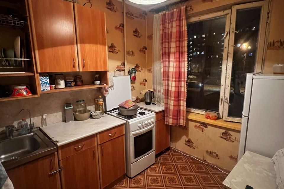 Продаётся 2-комнатная квартира, 44.3 м²