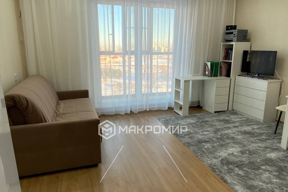 Продаётся 1-комнатная квартира, 40.4 м²