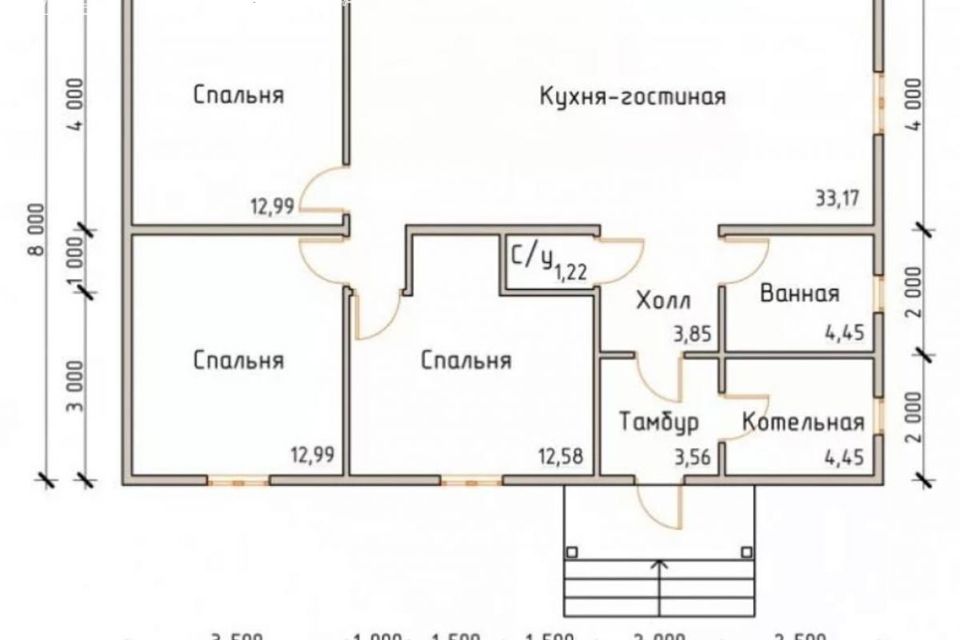 Проекты домов 12 на 12 м