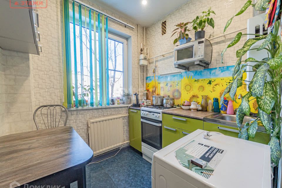 Продаётся 2-комнатная квартира, 43.4 м²
