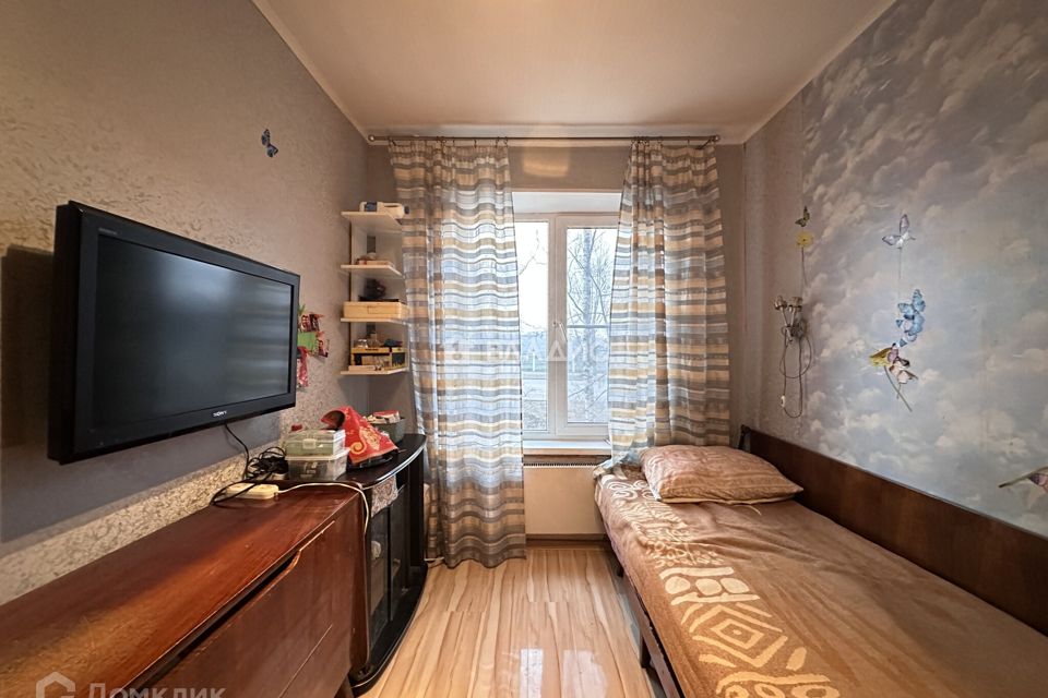 Продаётся 3-комнатная квартира, 57.4 м²