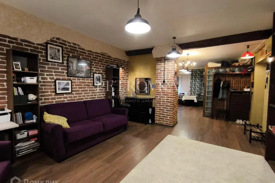 Продаётся 1-комнатная квартира, 47.3 м²