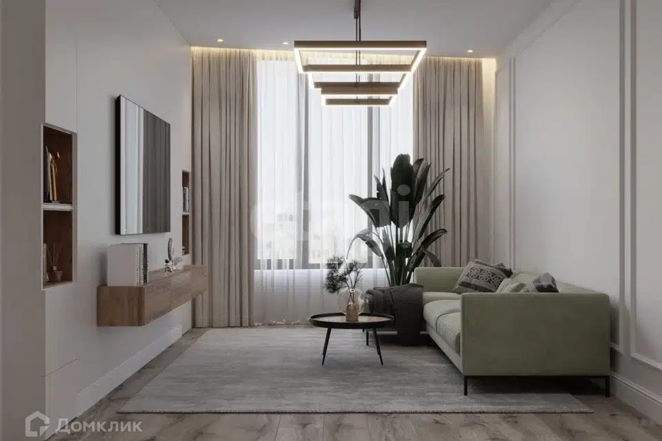 Продаётся 3-комнатная квартира, 71.1 м²