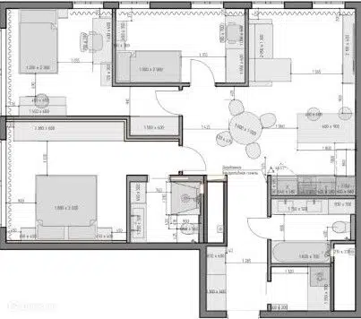 Продаётся 3-комнатная квартира, 80.5 м²