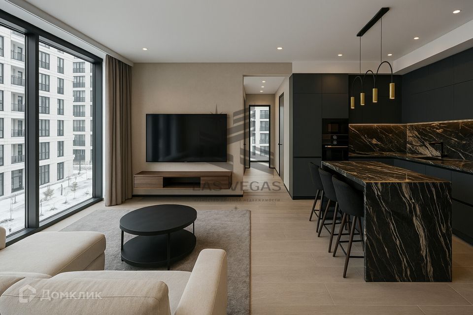 Сдаётся 3-комнатная квартира, 90 м²