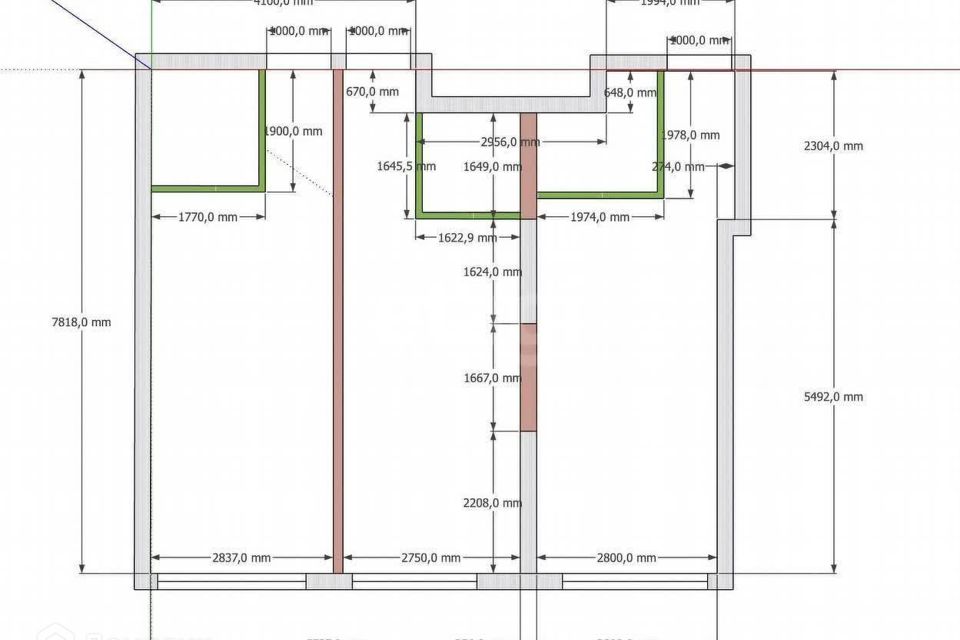 Продаётся 3-комнатная квартира, 64 м²