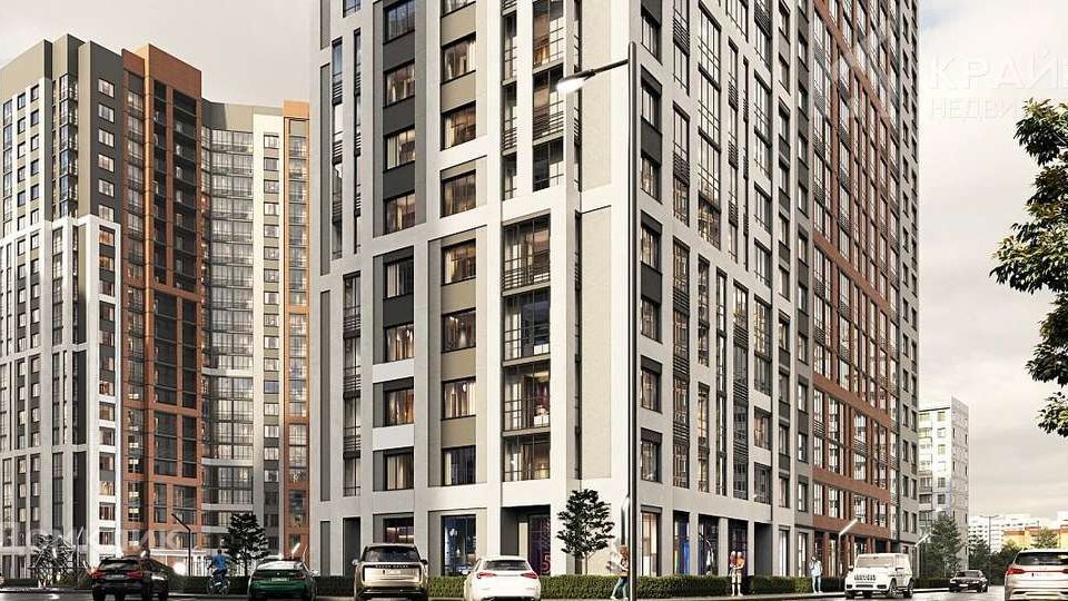Продаётся 1-комнатная квартира, 37.63 м²