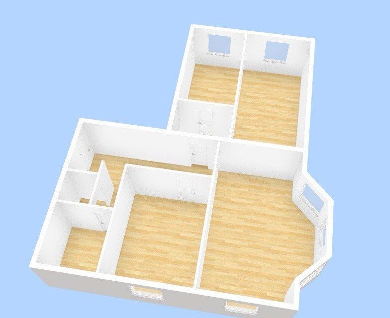Продаётся 3-комнатная квартира, 94.6 м²