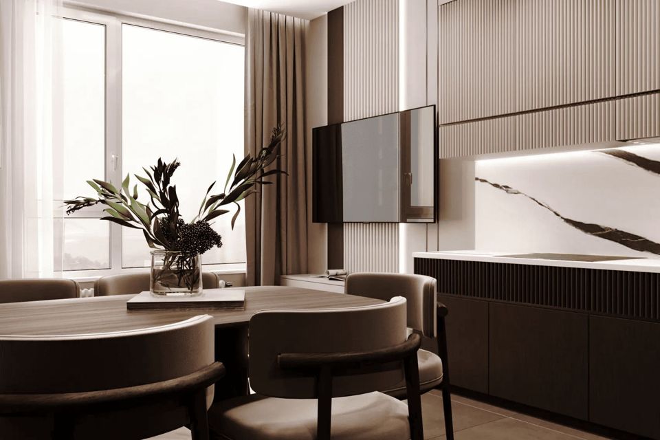 Продаётся 2-комнатная квартира, 55.83 м²
