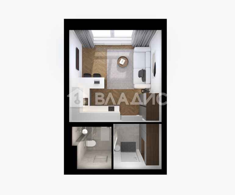 Продаётся студия, 24.2 м²