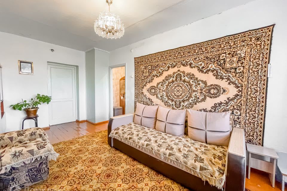 Продаётся 2-комнатная квартира, 44.6 м²