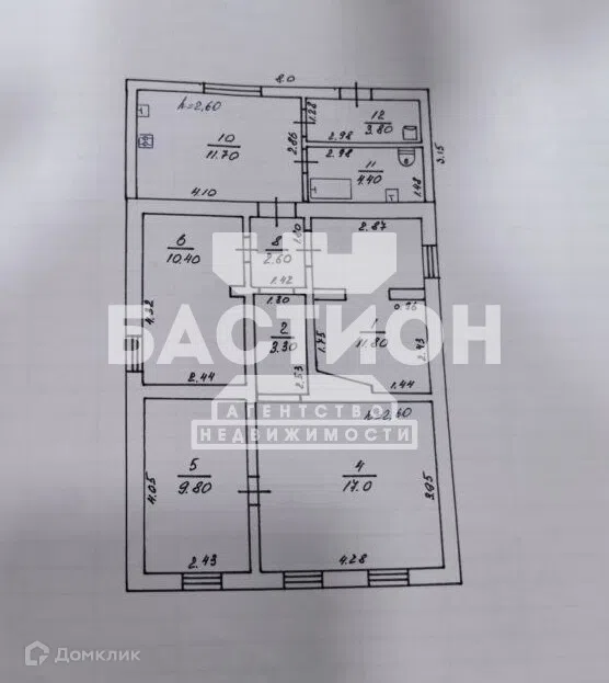 Продаётся 1-этажный дом, 75 м²