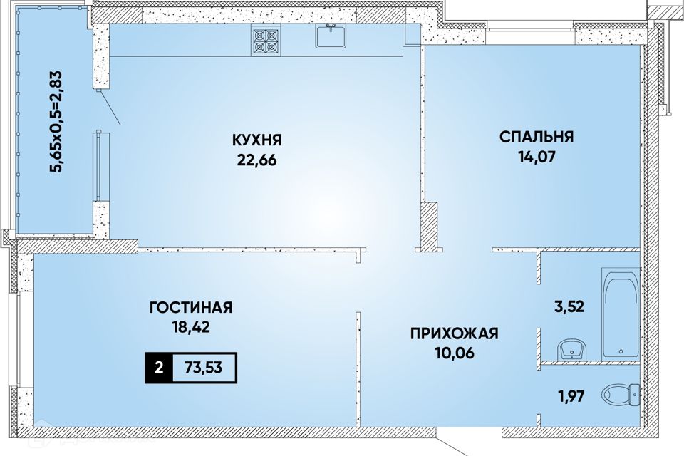 Купить Двухкомнатную В Новостройке Краснодаре