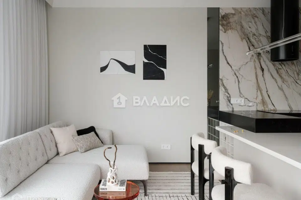 Продаётся 2-комнатная квартира, 53.9 м²