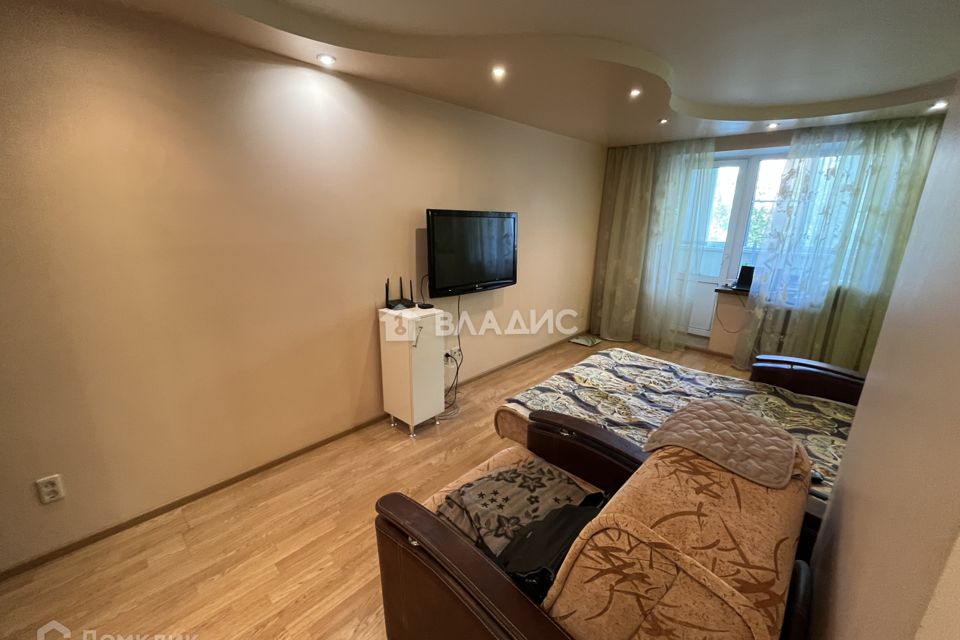 Продаётся 1-комнатная квартира, 43.7 м²