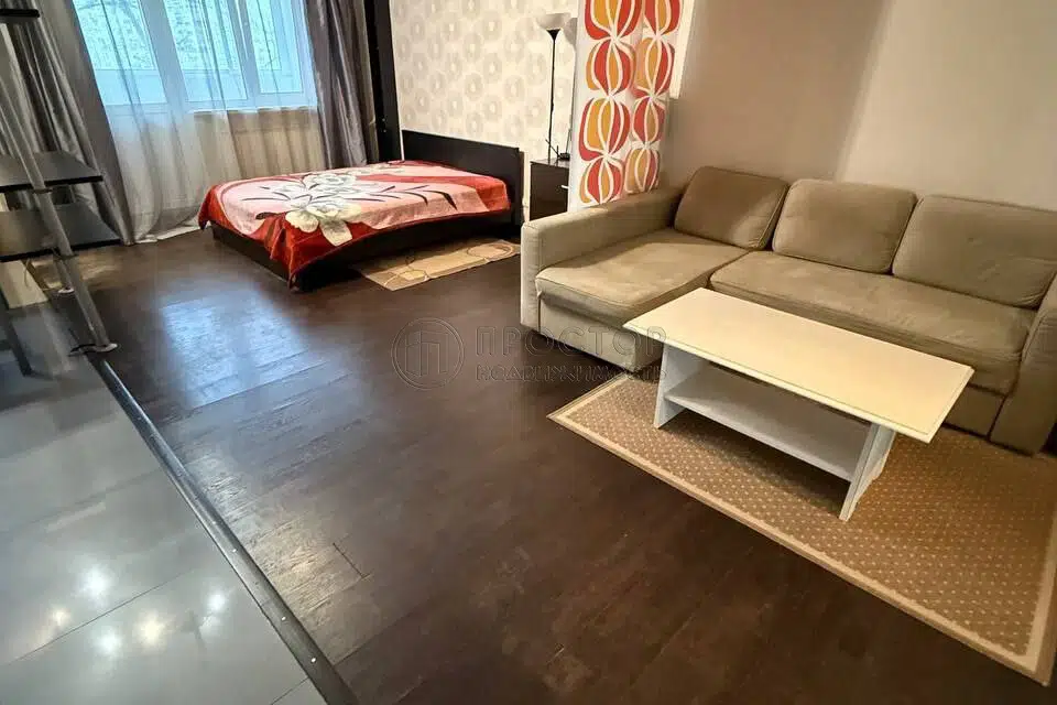 Продаётся 1-комнатная квартира, 44.5 м²