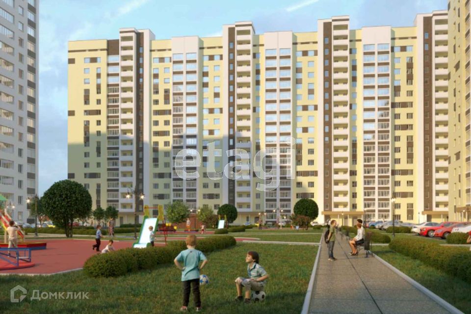 Продаётся 1-комнатная квартира, 39.6 м²