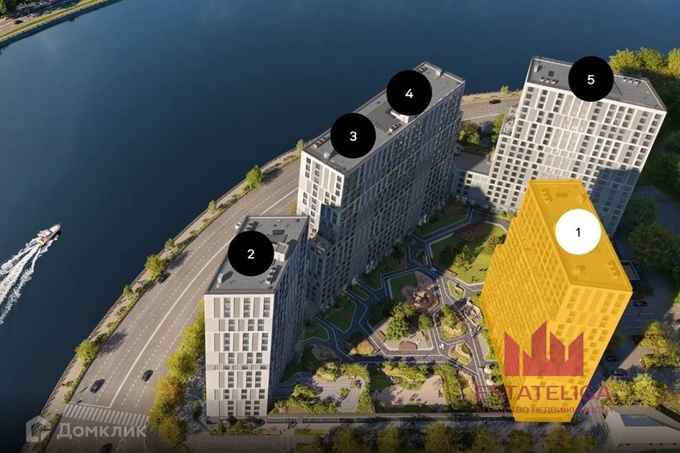 Продаётся 1-комнатная квартира, 38.9 м²