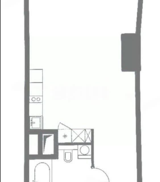 Продаётся студия, 47.6 м²