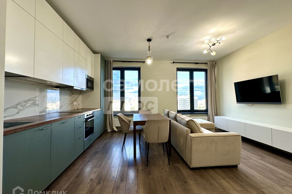 Продаётся 2-комнатная квартира, 54.6 м²