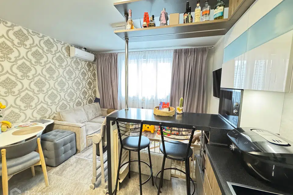 Продаётся 3-комнатная квартира, 66.3 м²
