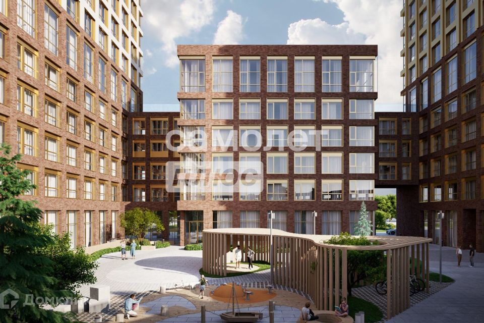 Продаётся 1-комнатная квартира, 42.2 м²