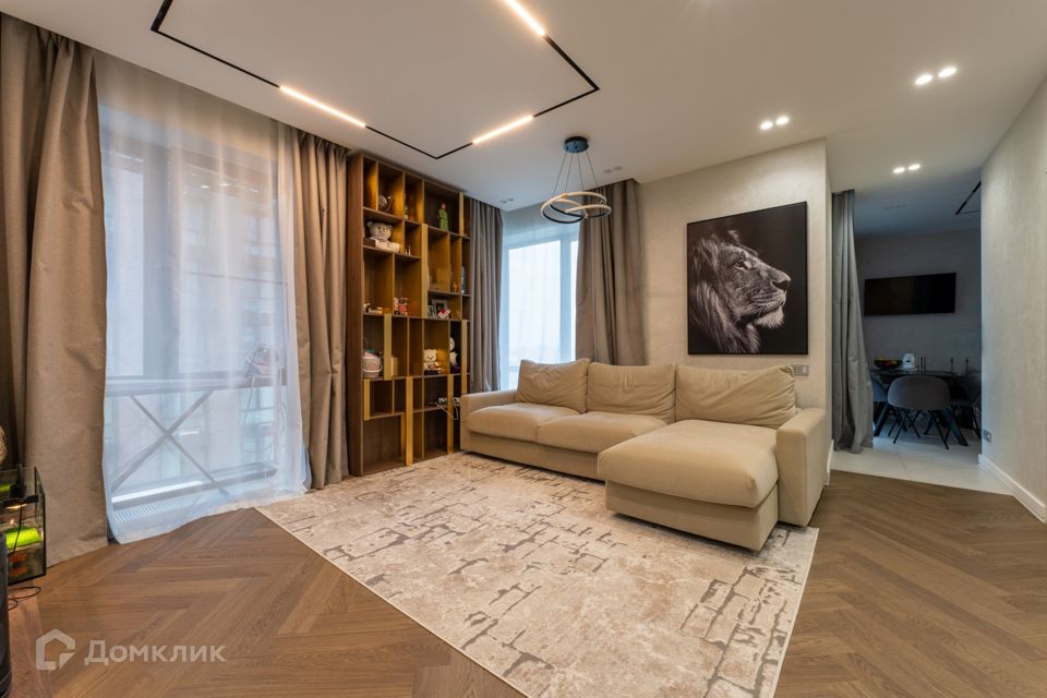 Продаётся 3-комнатная квартира, 88.9 м²