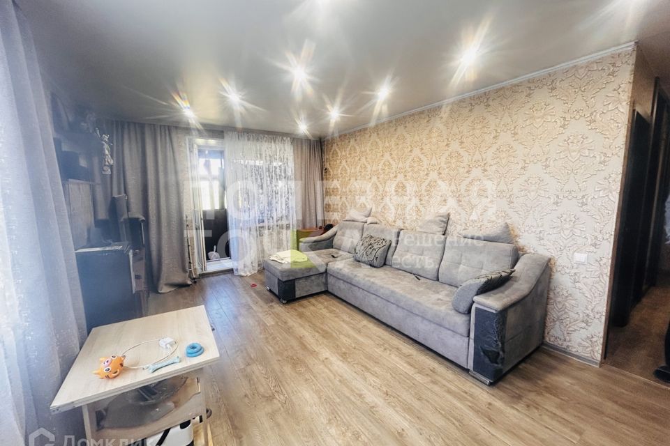 Продаётся 3-комнатная квартира, 62.8 м²