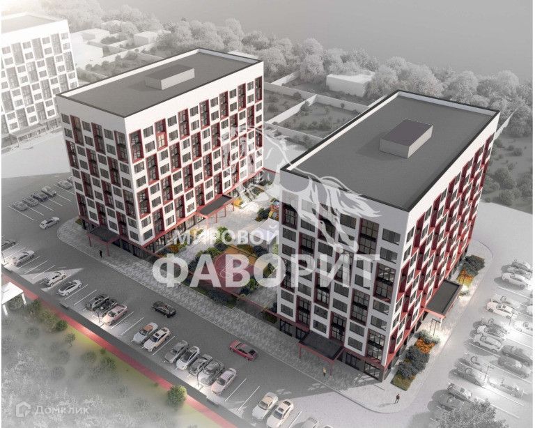 Продаётся 1-комнатная квартира, 38.6 м²