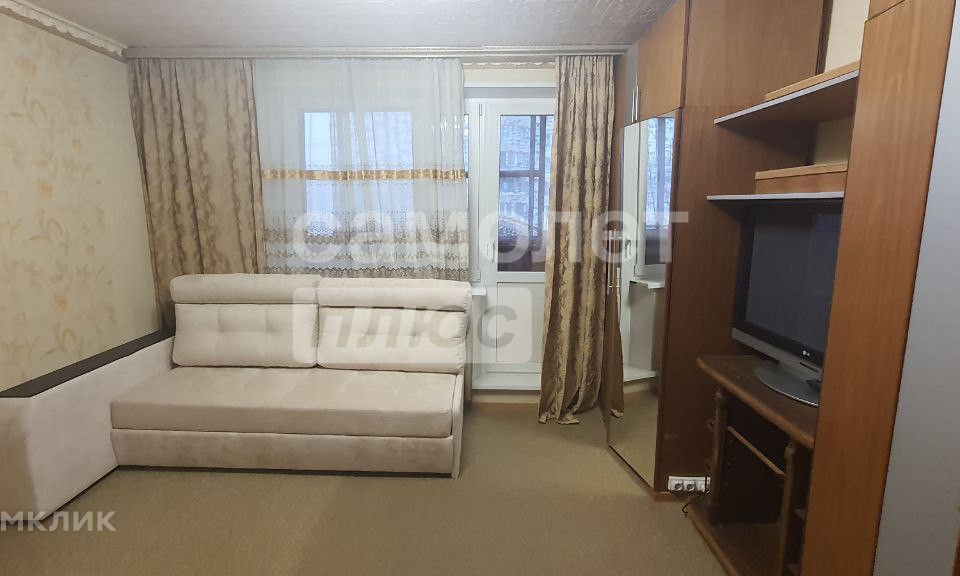 Продаётся 1-комнатная квартира, 38.7 м²